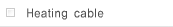 Heating cable
